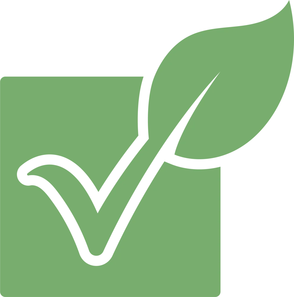 Leaves Check Mark In Boxes